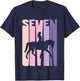 7th Birthday Gift Horse Rider Fan 7 Years Girls T-Shirt - T-Shirt | Navy
