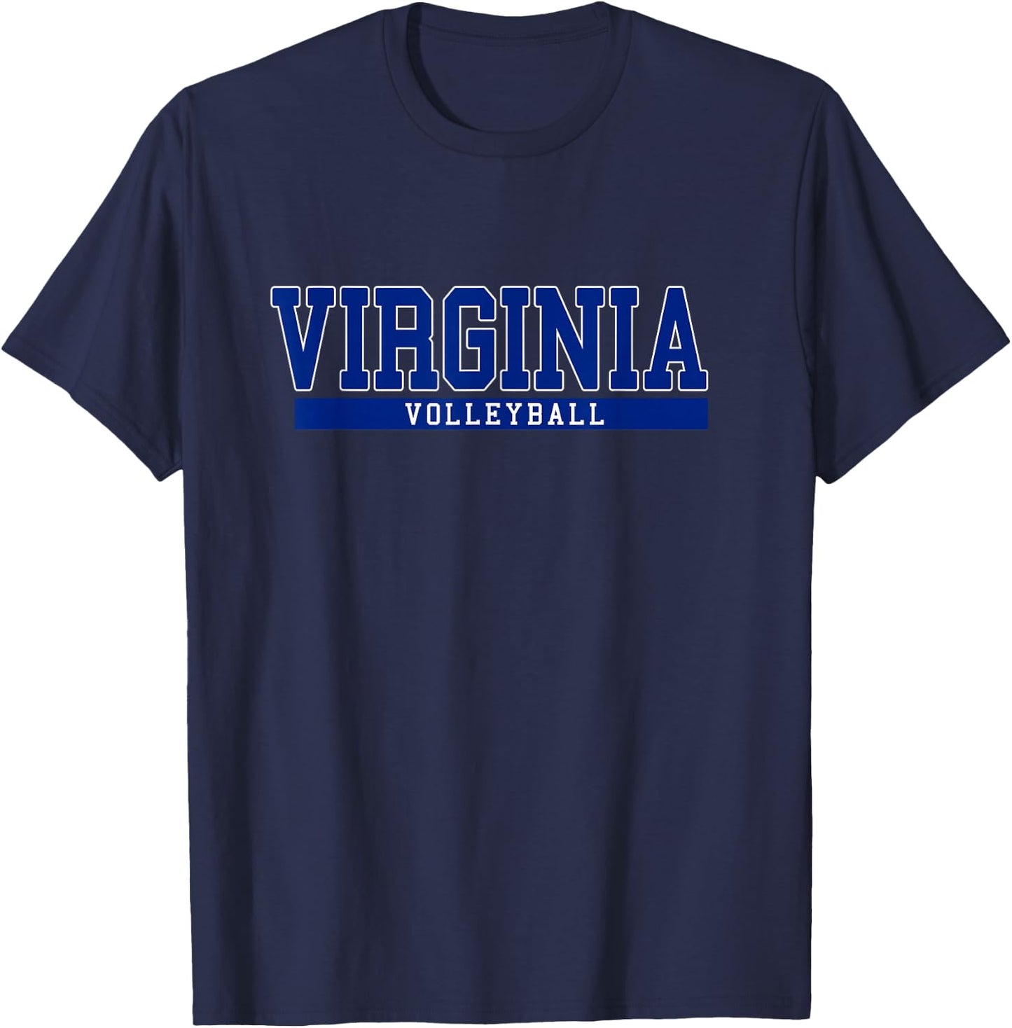 Virginia Volleyball T-Shirt - T-Shirt | Navy
