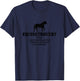 Equinetrovert Definition Funny Horse Riding Horse Girl Gift T-Shirt - T-Shirt | Navy