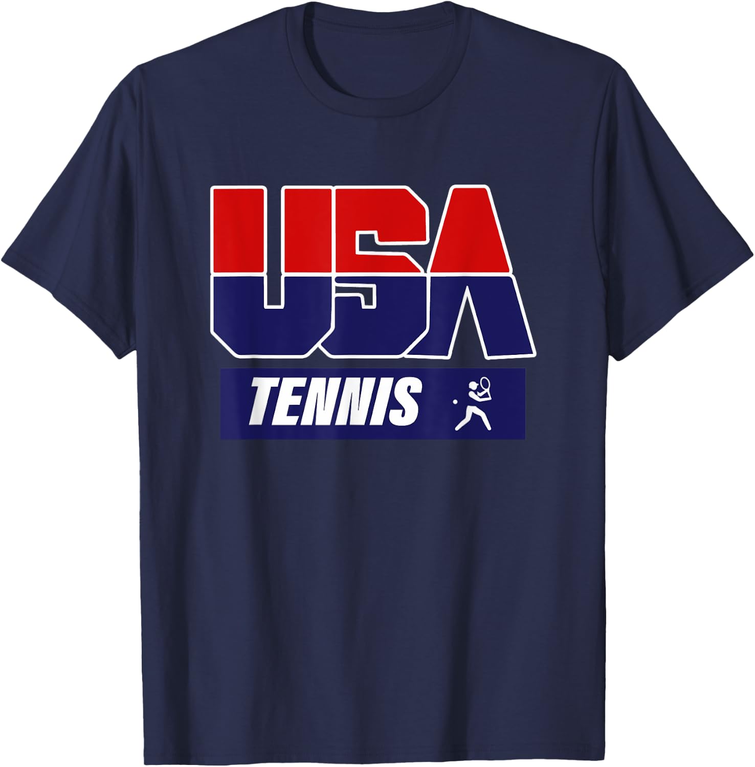 Tennis 2021 USA Team T-Shirt - T-Shirt | Navy