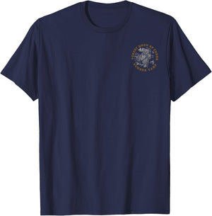 Star Wars Endor Ewoks Pocket Logo Front & Back T-Shirt - T-Shirt | Navy