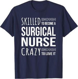 Surgical Nurse Funny Job T-Shirt - T-Shirt | Navy
