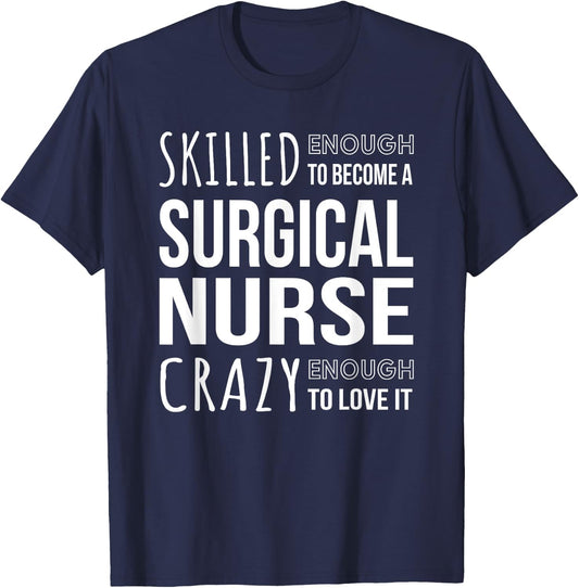 Surgical Nurse Funny Job T-Shirt - T-Shirt | Navy