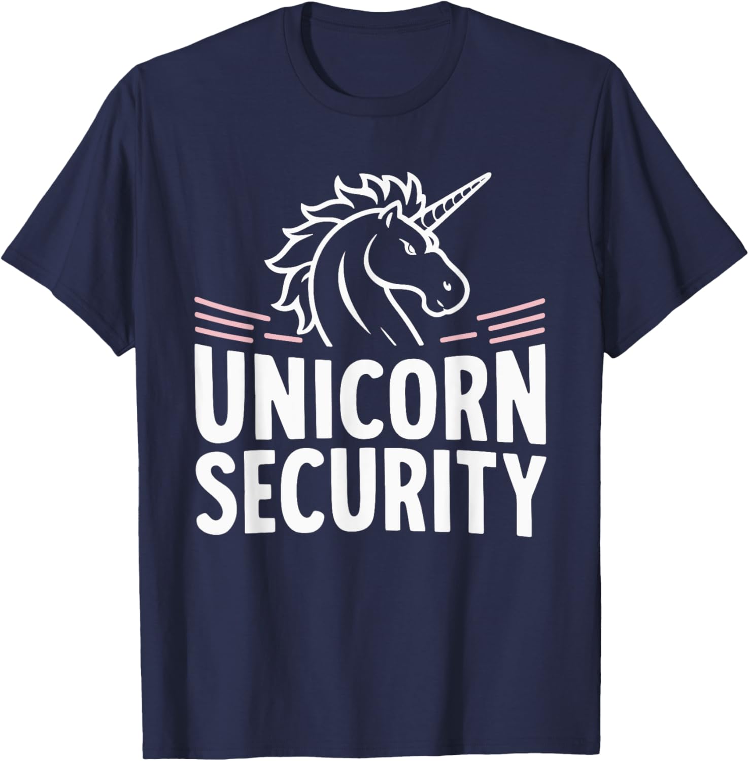 Unicorn Security T-Shirt - T-Shirt | Navy
