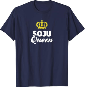 Soju Queen T-Shirt - T-Shirt | Navy
