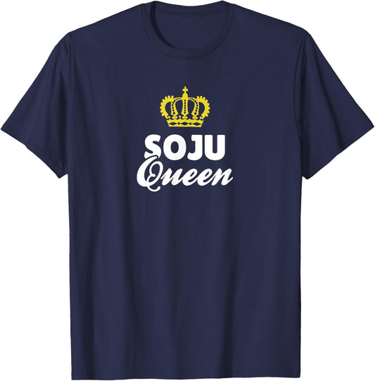 Soju Queen T-Shirt - T-Shirt | Navy
