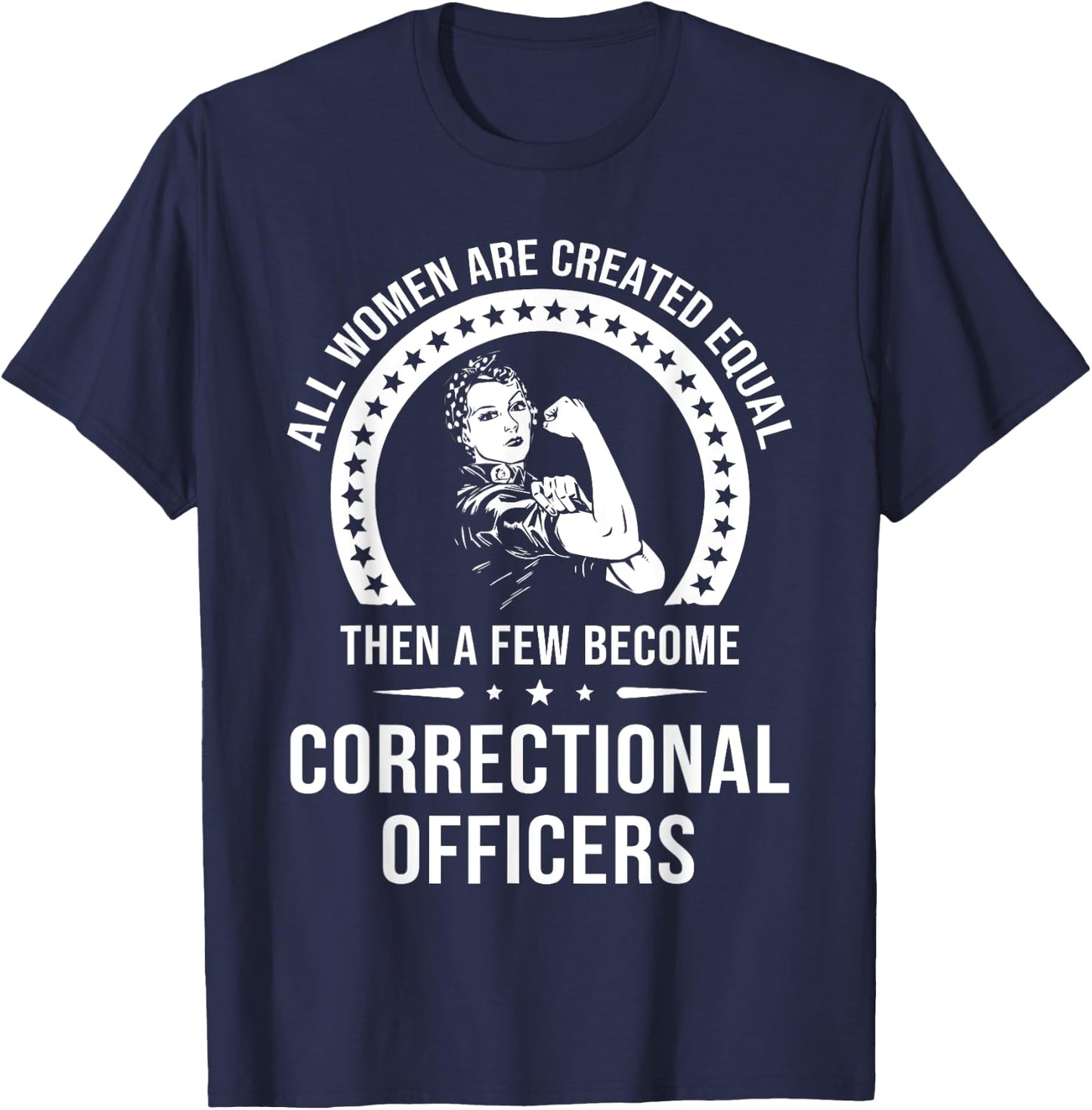 Correctional Officer Shirt | Correctional Officer T-Shirt - T-Shirt | Navy