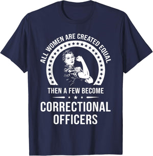 Correctional Officer Shirt | Correctional Officer T-Shirt - T-Shirt | Navy