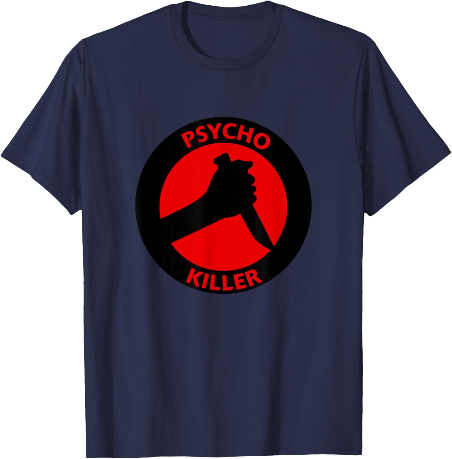 Psycho Killer Logo T-Shirt - T-Shirt | Navy