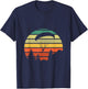 Paragliding Outfits Paraglider Vintage Paragliding Over Forest T-Shirt - T-Shirt | Navy