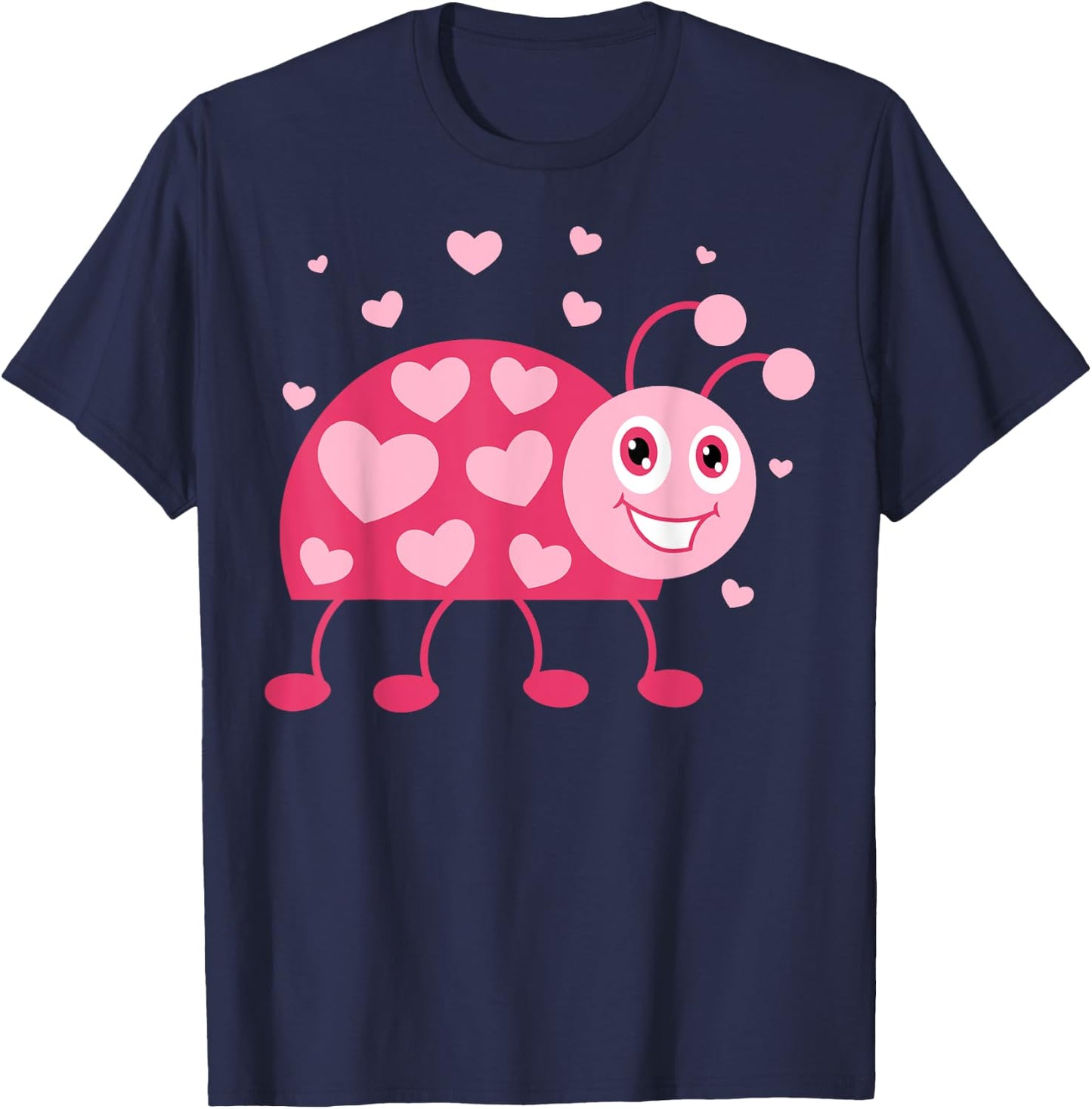 Ladybird Ladybugs Ladybeetles Insect Fans Entomophiles T-Shirt - T-Shirt | Navy