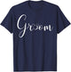 Disney Mickey and Friends Mickey Groom Typographic T-Shirt - T-Shirt | Navy