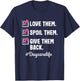 Love Daycare Provider Childcare Teacher Appreciation Men Women T-Shirt - T-Shirt | Navy