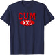 Cum Xxl T-Shirt - T-Shirt | Navy