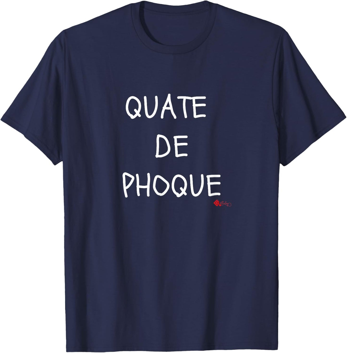 WTF : Quate Da Phoque T-Shirt - T-Shirt | Navy