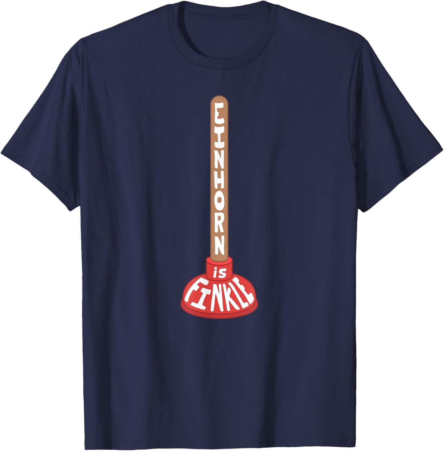 Einhorn is Finkle Ewww T-Shirt - T-Shirt | Navy