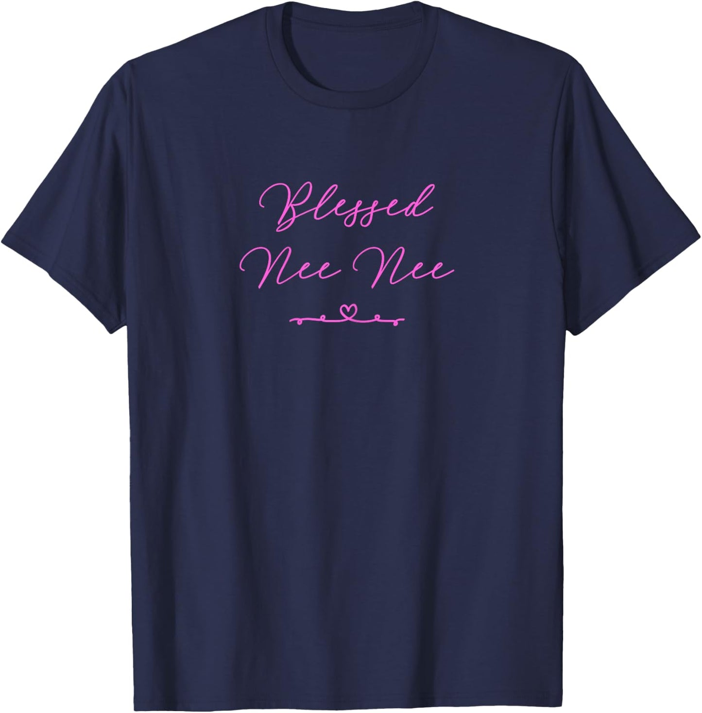Blessed Nee Nee T-Shirt - T-Shirt | Navy