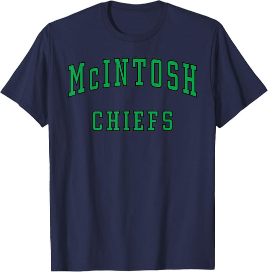 McIntosh High School Chiefs T-Shirt - T-Shirt | Navy