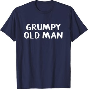 Grumpy Old Man T-Shirt - T-Shirt | Navy