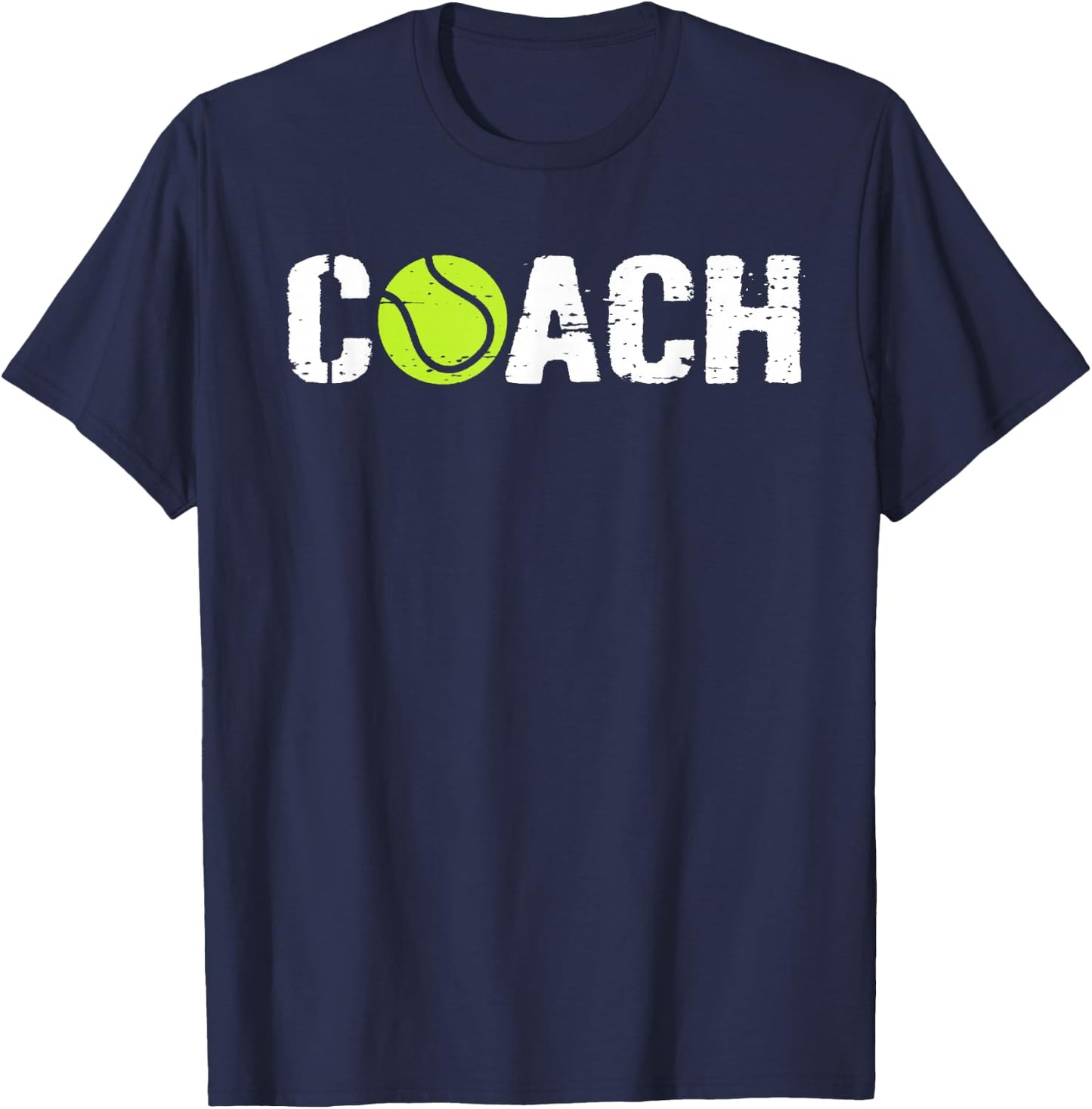 Tennis Coaches Costume Retro Tennis Coach Men Women T-Shirt - T-Shirt | Navy