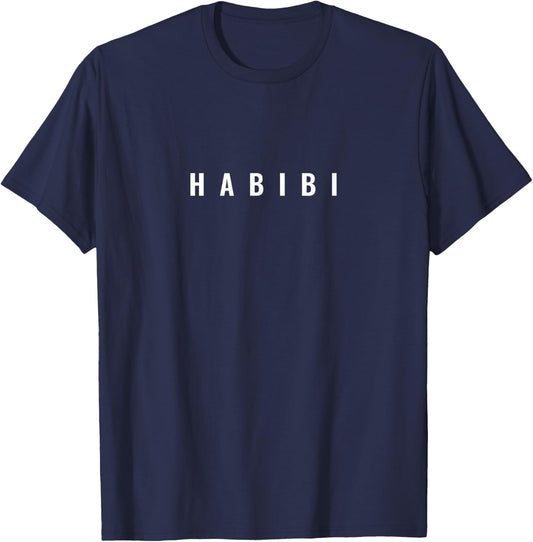 Habibi Gifts Middle Eastern T-Shirt - T-Shirt | Navy
