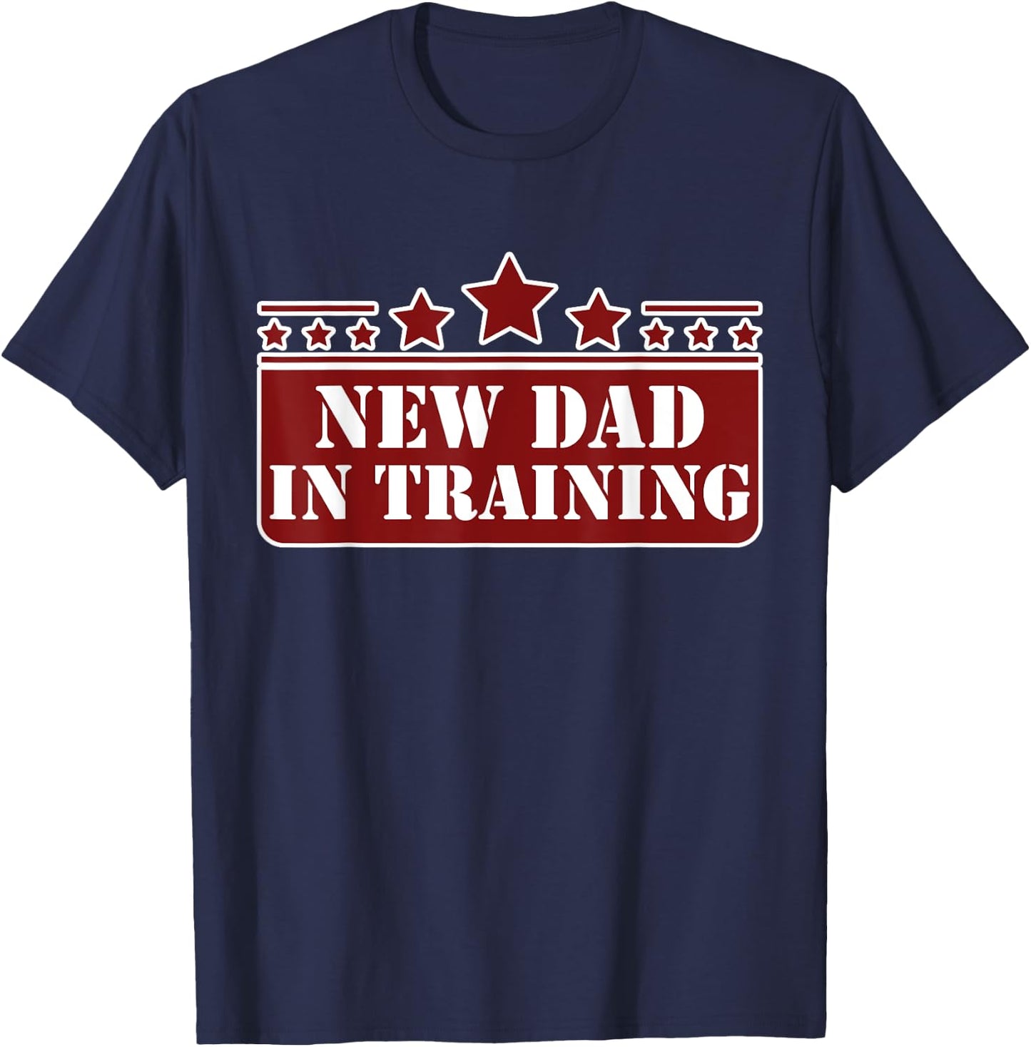 New Dad In Training T-Shirt - T-Shirt | Navy