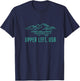 Upper Left USA - Women's and Men's T-Shirt - T-Shirt | Navy