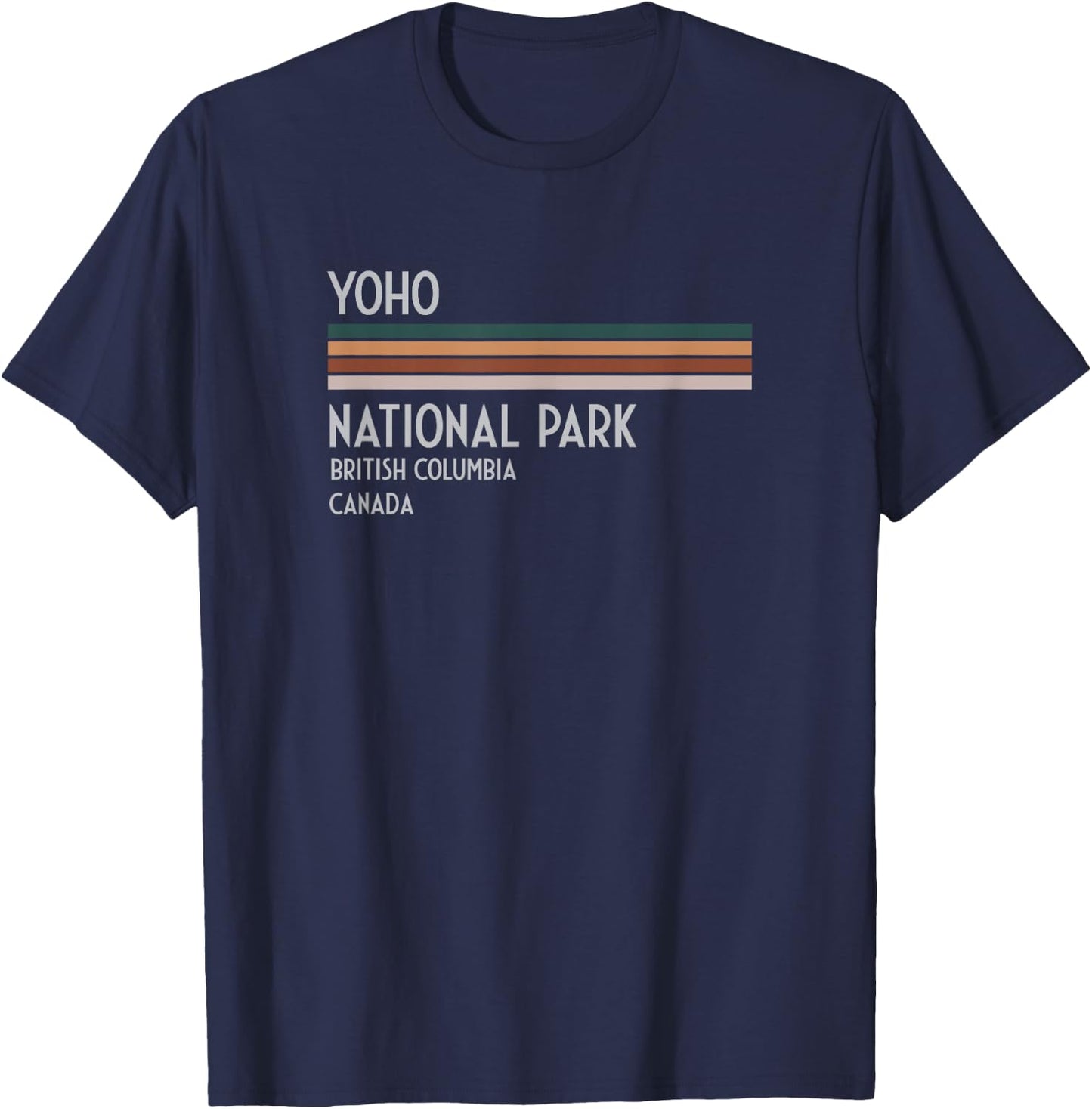 Yoho National Park Canada T-Shirt - T-Shirt | Navy