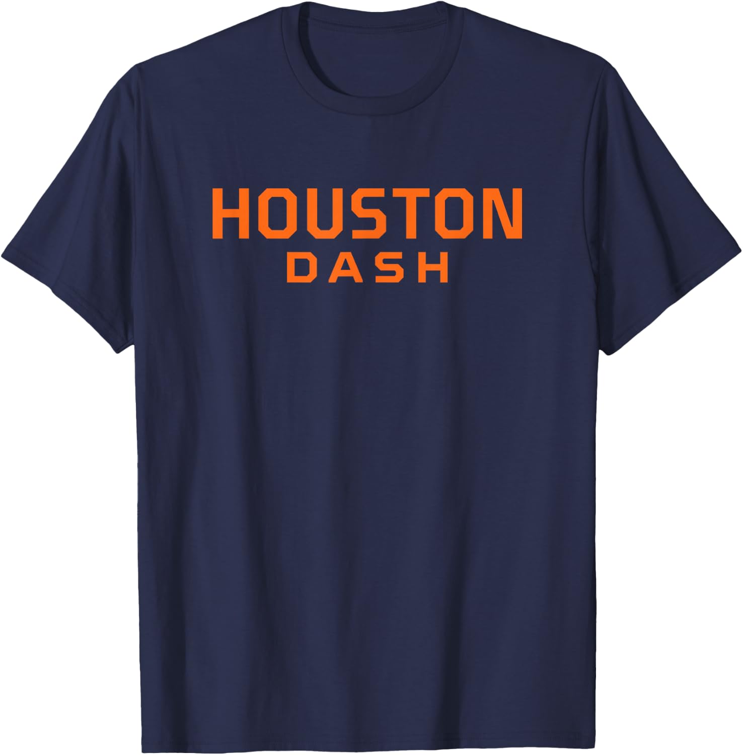 NWSL Houston Dash Wordmark T-Shirt - T-Shirt | Navy