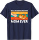 Best Bearded Dragon Mom Ever Lizard Girl Bearded Dragon T-Shirt - T-Shirt | Navy