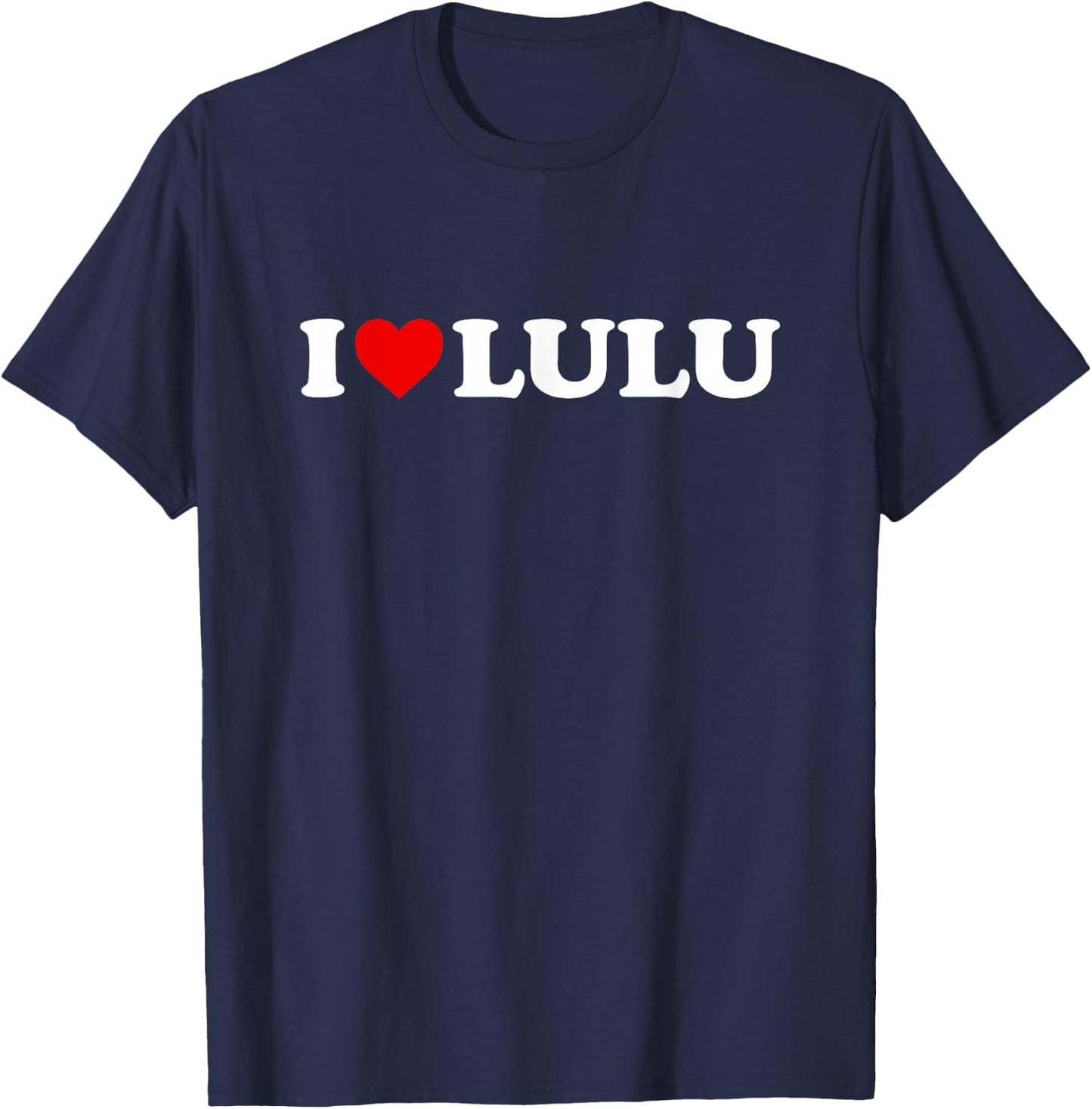 I Love Lulu T-Shirt - T-Shirt | Navy
