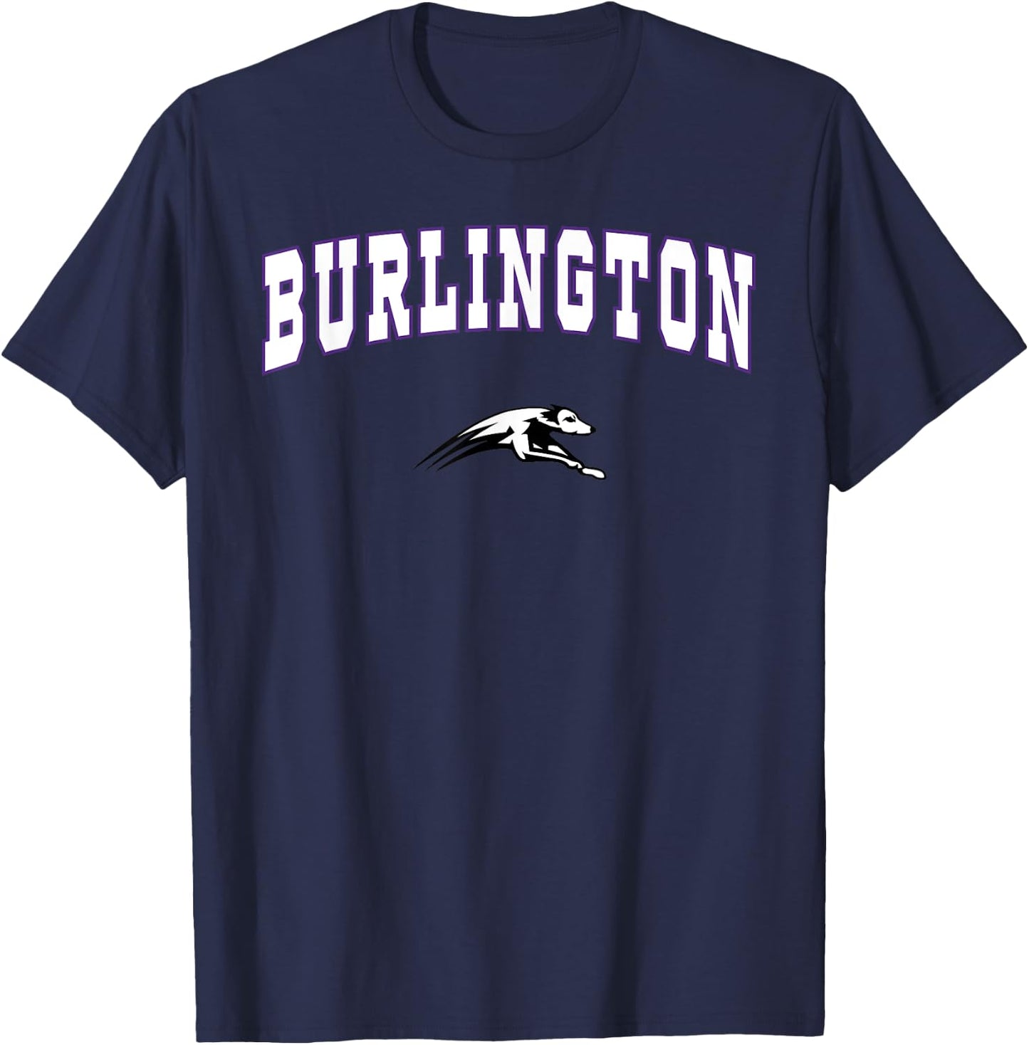 Burlington High School Grayhounds T-Shirt - T-Shirt | Navy