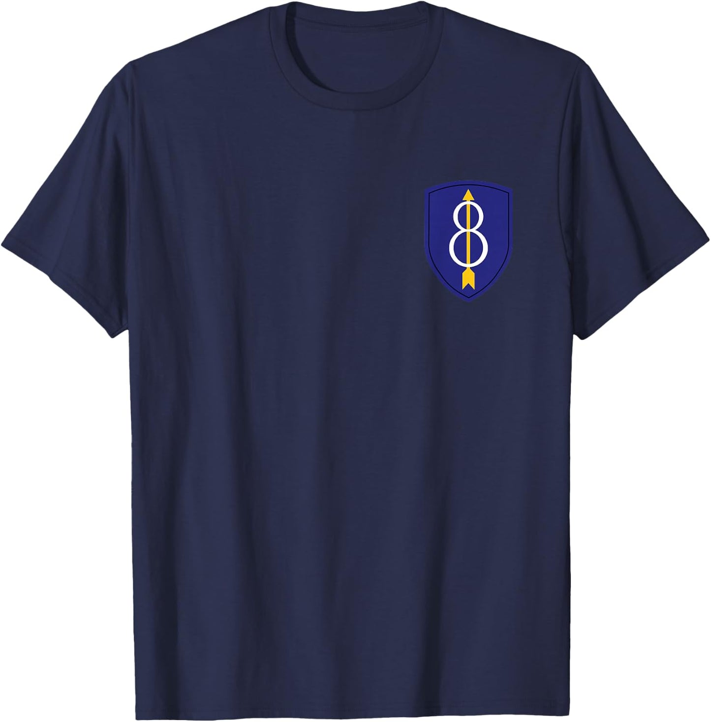 8th Infantry Division United States Army T-Shirt - T-Shirt | Navy