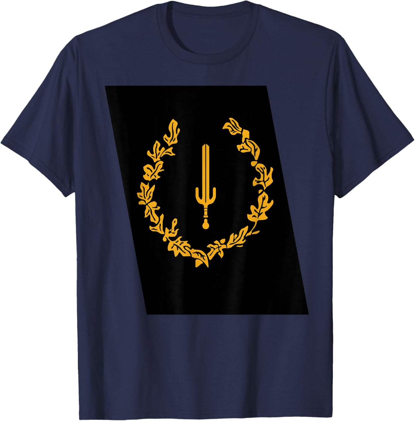 Black American Heritage Flag T-Shirt - T-Shirt | Navy