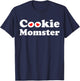 for Baker Moms, Scout Moms - Cookie Momster - Mother's Day T-Shirt - T-Shirt | Navy