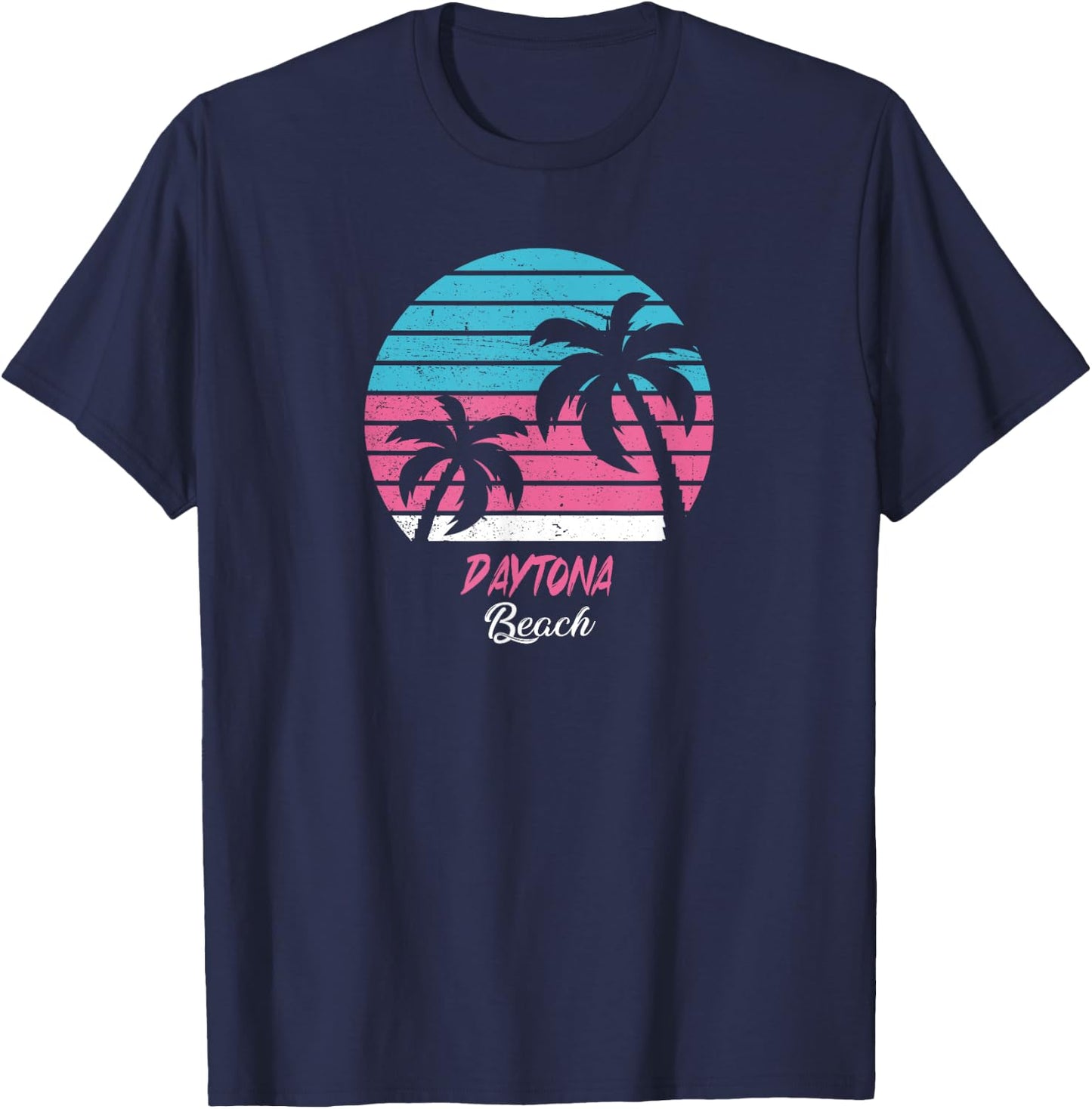 Daytona Souvenir - Beach Reminder T-Shirt - T-Shirt | Navy