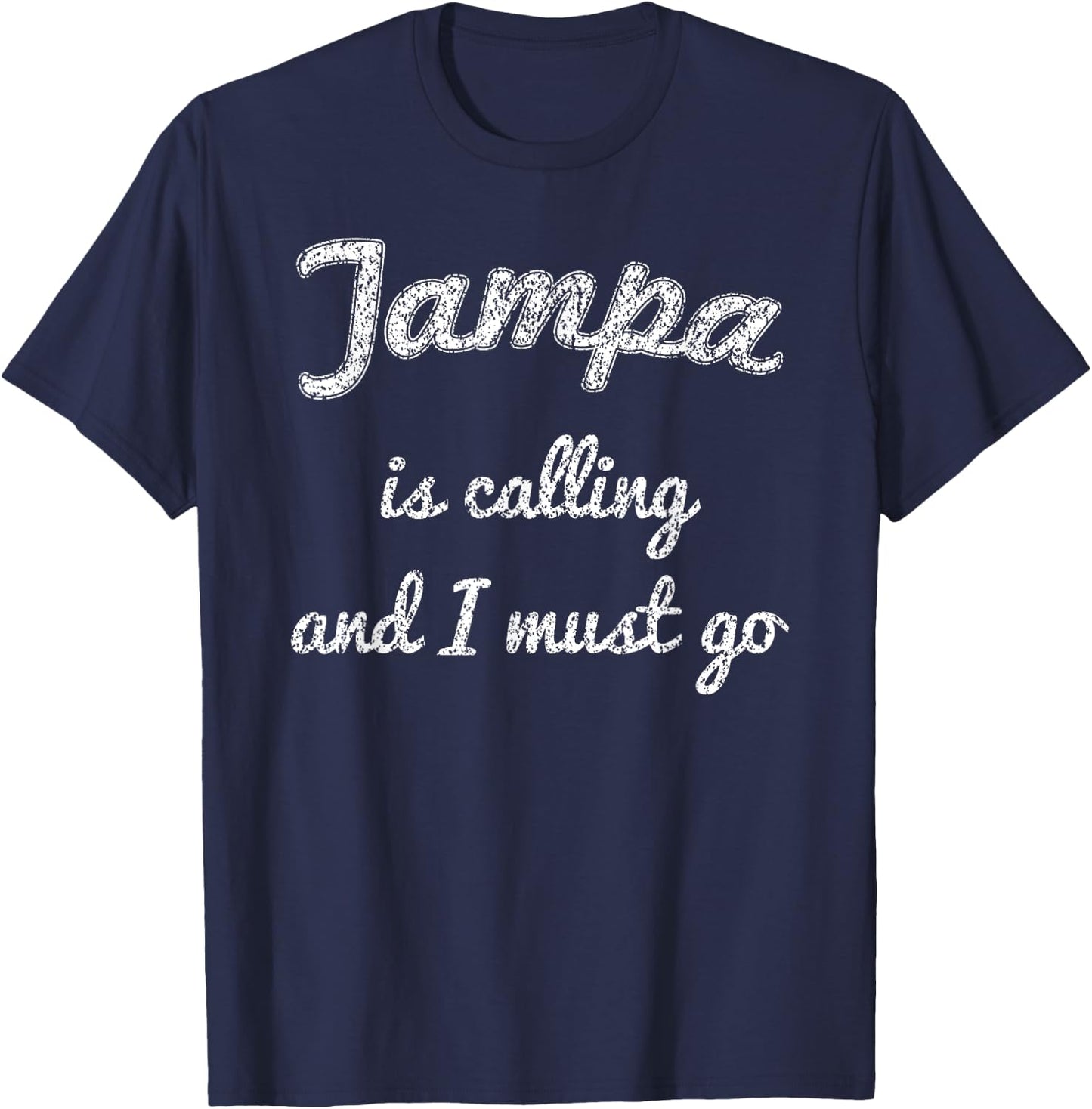 TAMPA FL FLORIDA Funny City Trip Home Roots USA Gift T-Shirt - T-Shirt | Navy