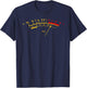 VU Meter Sound Level Studio T-Shirt - T-Shirt | Navy