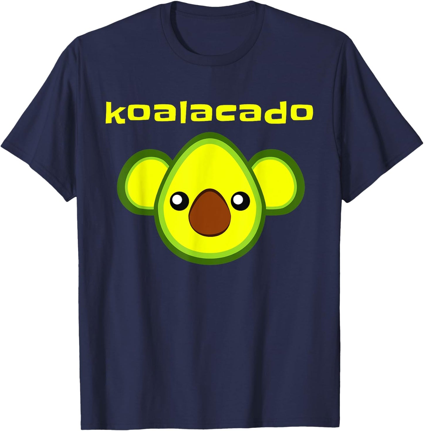 Koalacado Avocado Koala Cute Keto Vegan Taco Lover Costume T-Shirt - T-Shirt | Navy