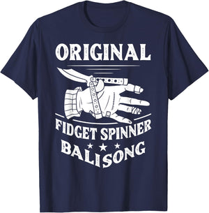 Balisong Flipping Gift Butterfly Knife Training T-Shirt - T-Shirt | Navy