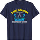Ebike Grandpa Funny E-Bike MTB T-Shirt - T-Shirt | Navy