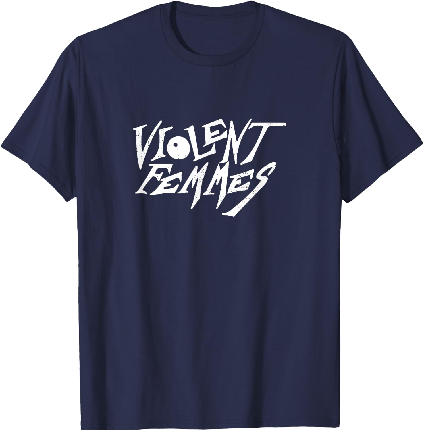 Violent Femmes - Official Merchandise - Stinky Distressed T-Shirt - T-Shirt | Navy