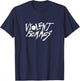 Violent Femmes - Official Merchandise - Stinky Distressed T-Shirt - T-Shirt | Navy