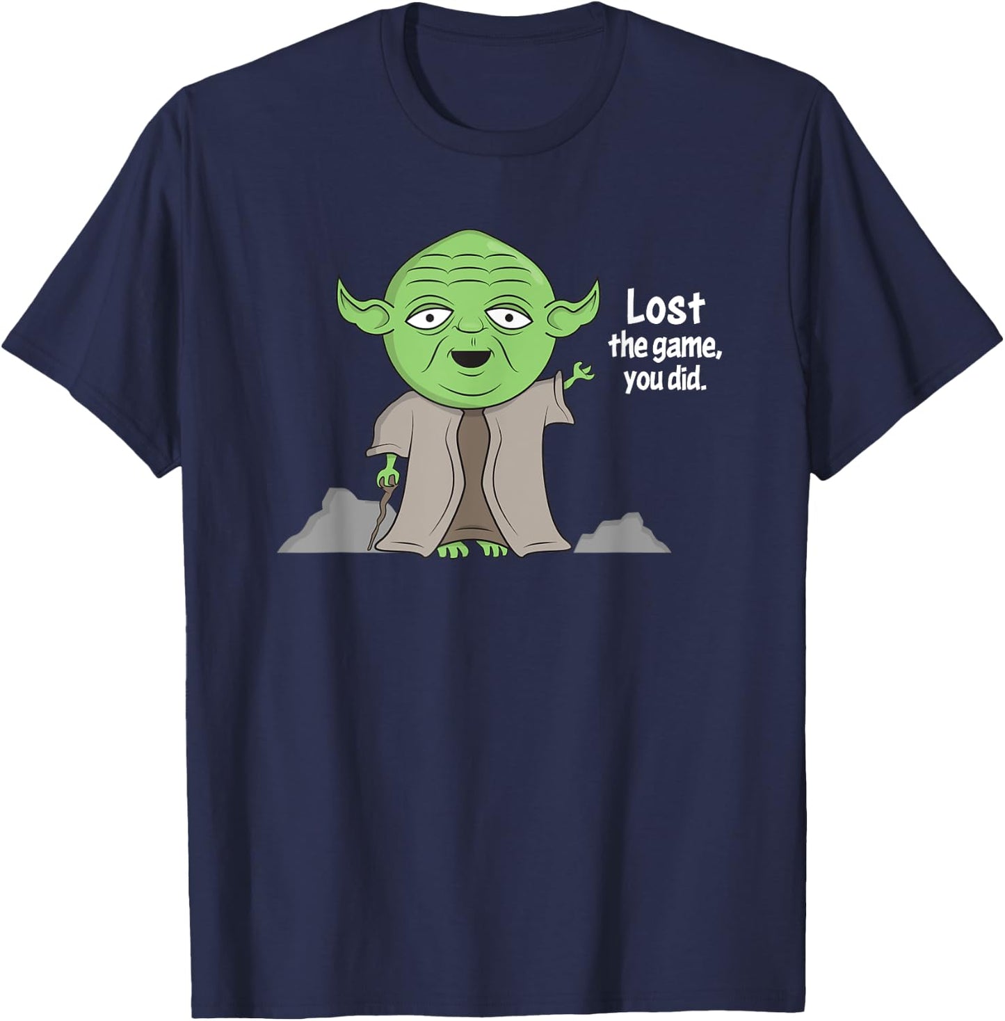 The Game // Thinking About You Just Lost The Game T-Shirt - T-Shirt | Navy