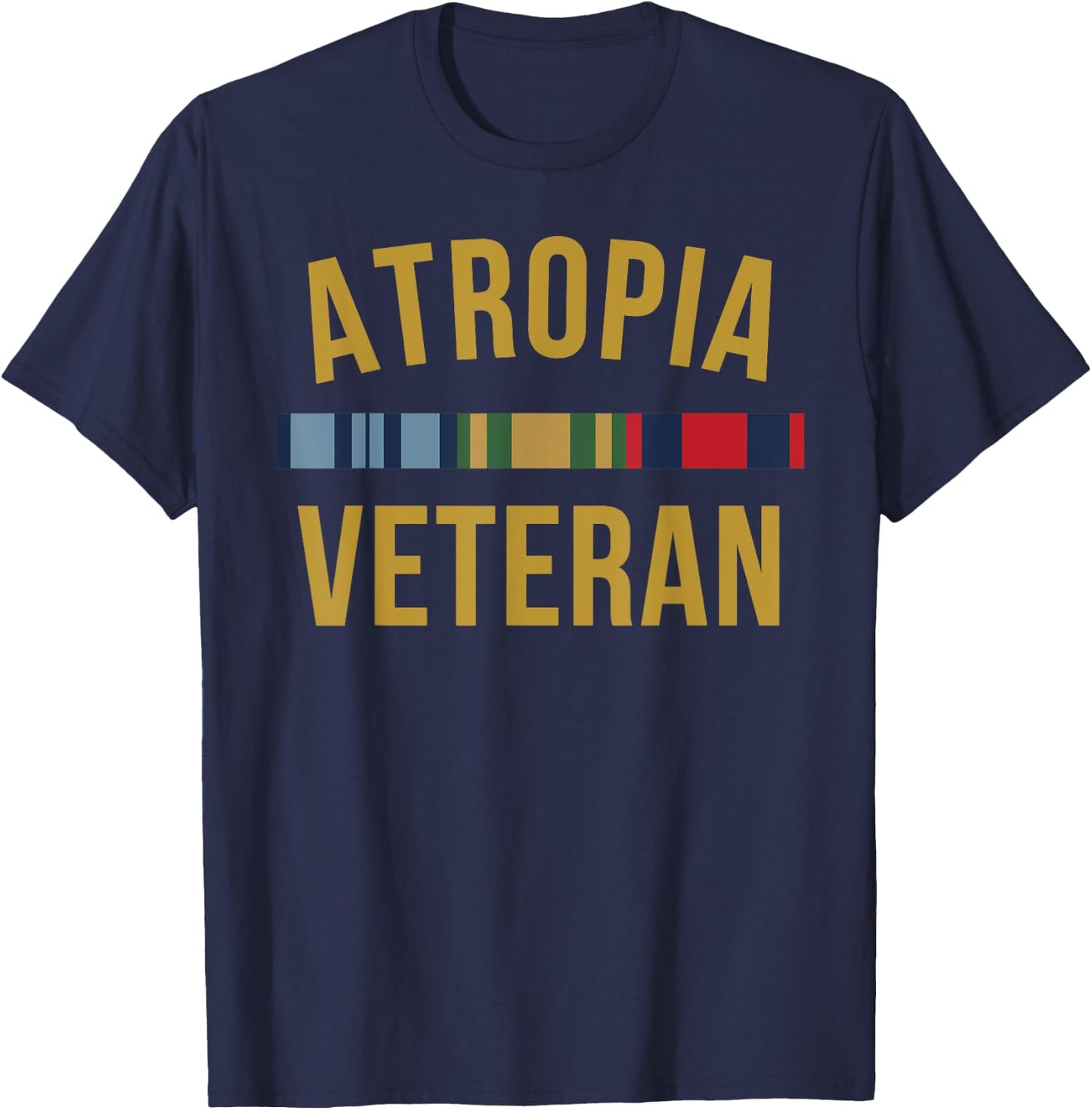 Atropia Veteran Flag T-Shirt - T-Shirt | Navy