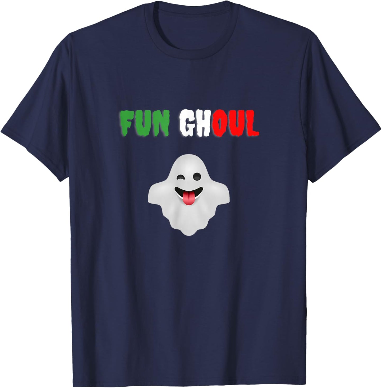 Fun Ghoul, Fongool, Italian Halloween T-Shirt - T-Shirt | Navy