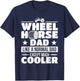 Farmer Wheel Horse Farming Tractor Gift T-Shirt - T-Shirt | Navy