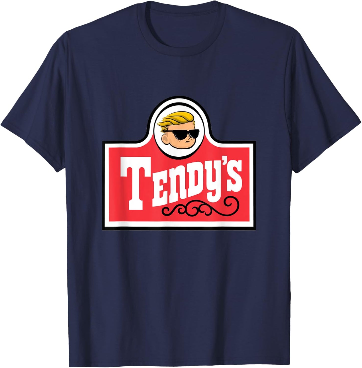 Tendys Funny WSB Tendies T-Shirt - T-Shirt | Navy