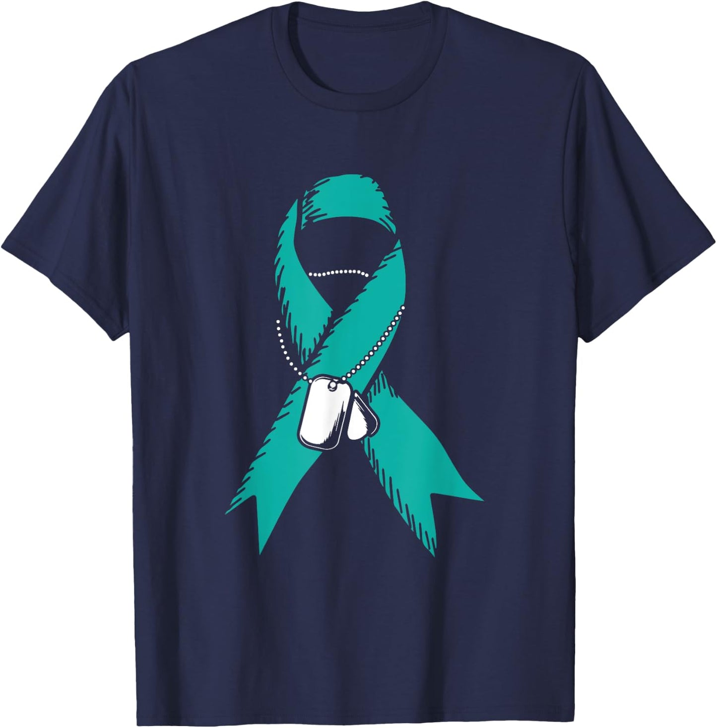 Veteran PTSD Awareness Suicide Prevention Military Gifts T-Shirt - T-Shirt | Navy