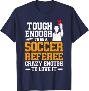 Funny Soccer Referee Whistle Jersey T-Shirt - T-Shirt | Navy